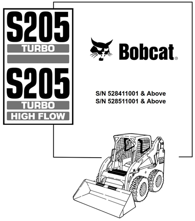 Bobcat S205 Turbo, S205 Turbo High Flow Skid-Steer Loader