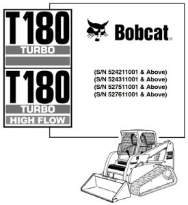 Bobcat T180 Turbo, T180 Turbo High Flow Compact Track Loader