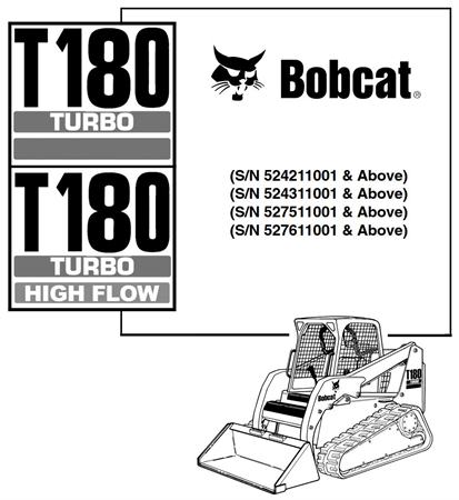 Bobcat T180 Turbo, T180 Turbo High Flow Compact Track Loader