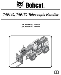 Bobcat T40140, T40170 Telescopic Handler