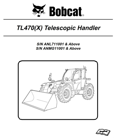 Bobcat TL470, TL470X Telescopic Handler